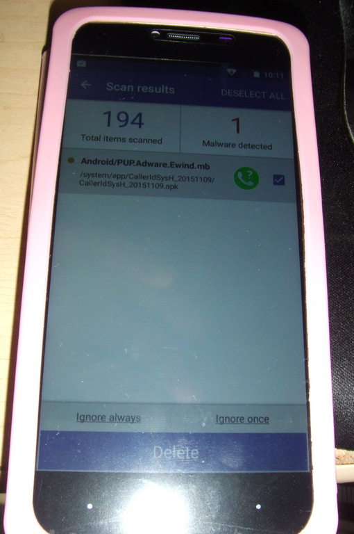 VK700MAXにもマルウエアが