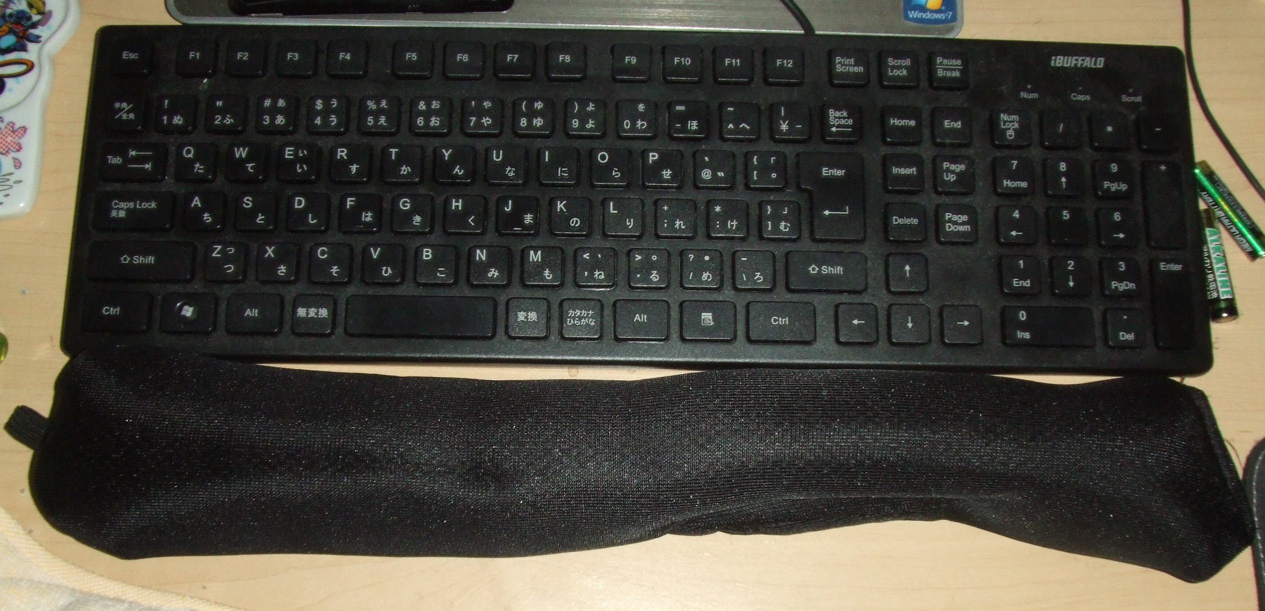 キーボード用のハンドレスト