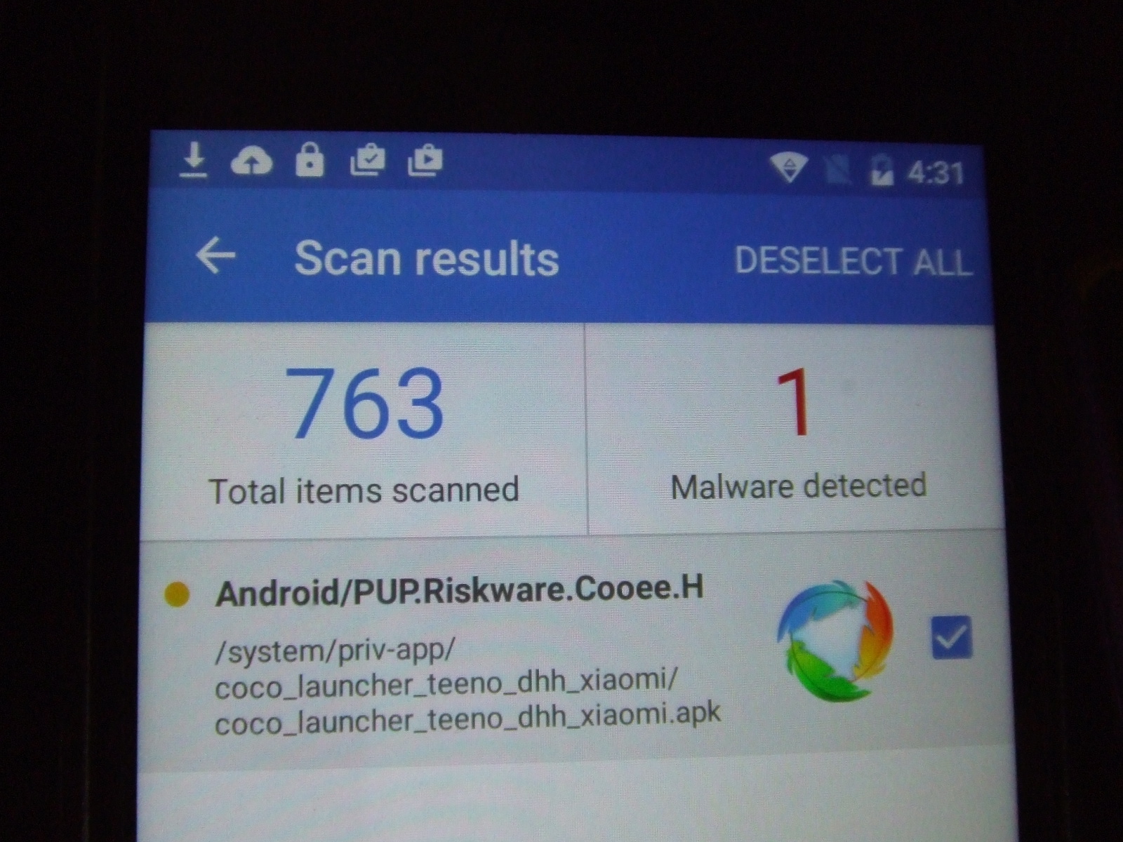 vk-700maxに新たなマルウエア出現