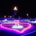 自称・フォトグラファーが行く。邑楽町のシンボルタワーイルミネーションはかわいい戦隊もの。