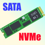 M.2インターフェイスにはSATA3とNVME規格があるよ。いまさらかよ！